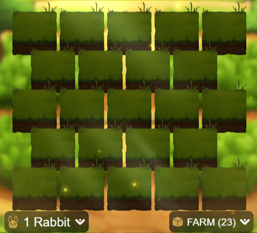 รูปลักษณ์ของเกมสล็อต Rabbit Mines