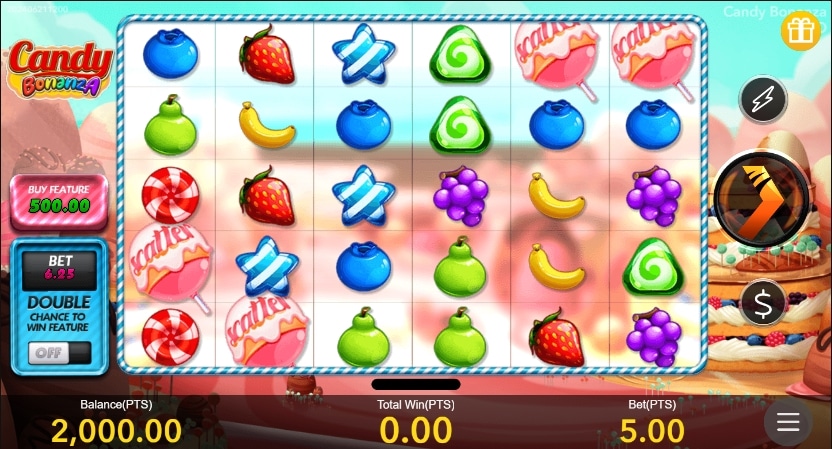 รูปแบบการเดิมพันเกม Candy Bonanza