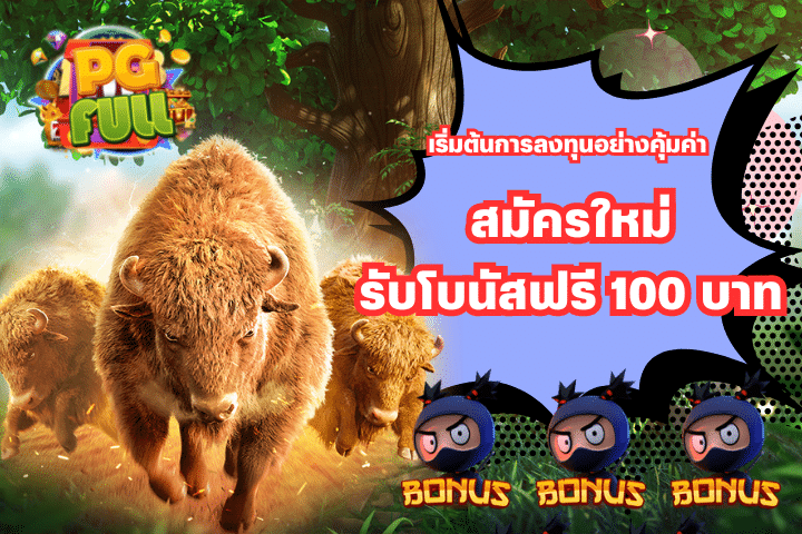 เริ่มต้นการลงทุนอย่างคุ้มค่า สมัครใหม่ รับโบนัสฟรี 100