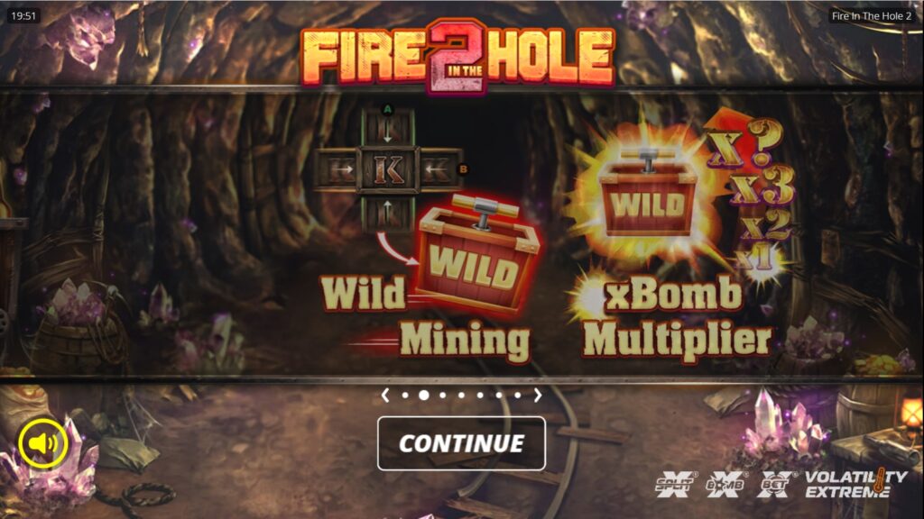 รูปแบบการชนะในเกม Fire in the Hole 2